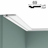 Орак Карниз CX161 (13х69х2000мм) (42). Дюрополимер