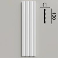Декор Дизайн Пилястра DD201 (100x11x2000мм)(22). Полимер, композит