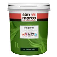 Сан Марко Грунт-краска интерьерная под декоративные покрытия Fondecor bianco 1л, 8-10м2