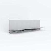 Лаконистик Микроплинтус Micro-L MAX угловой (16,2х35,6х2450мм) серебро анодированный + 7 зажимов