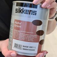 Сиккенс Декоративное покрытие Alpha Orient база 888 серебро 1л (шелк). Декоративная краска