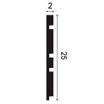 Орак Декоративная панель W119 Bar mix (250х20х2000мм). Полиуретан
