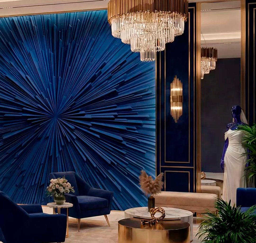 Панно CRYSTAL размером 3600х3600х48 мм