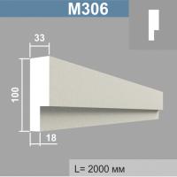 М306 молдинг (33х100х2000мм). Армированный полистирол