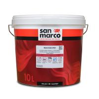 Сан Марко Краска матовая 7% Maggiore bianco 10л. Глубоко матовая 1-3%. Акриловая
