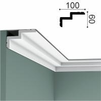 Орак Карниз C390 (60х100х2000мм) (10) Steps Селект. Полиуретан