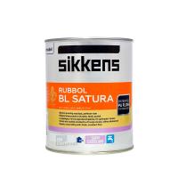 Сиккенс Краска универсальная полиуретановая Rubbol BL Satura (25% блеска) база N00 1л НЕ ДОСТУПЕН. Шелковисто-матовая 10-15%. Полиуретановая