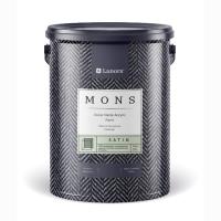 Ланорс Краска Монс Satin (12% блеска) база P 4,5 л . Шелковисто-матовая 10-15%. Акриловая