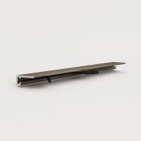 Лаконистик Микроплинтус Micro 15 (15х5х2450мм) светлая шампань анодированный + 7 зажимов