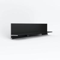 Лаконистик Микроплинтус Micro-L MAX угловой (16,2х35,6х2450мм) черный анодированный + 7 зажимов
