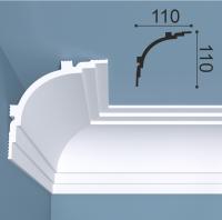Белло Деко Карниз К14 110/110 (110х110х2000мм) (7). Полимер, композит