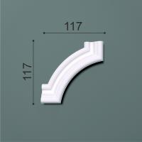 Белло Деко Уголок к молдингу М15/У1 (117х117мм)