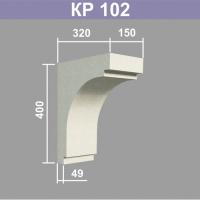 КР102 кронштейн (320х400х150мм). Армированный полистирол