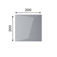 Deco Line гипсовая панель М-26 200х200х22 мм 