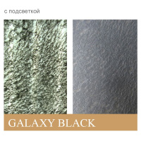 Каменный шпон Translucent Galaxy Black (Гэлэкси Блэк) 122x61см (0,74 м.кв) Слюда