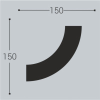 Белло Деко Уголок к молдингу М10/У3 (150х150мм)