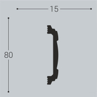 Белло Деко Наличник Н8 (80х15х2200мм)