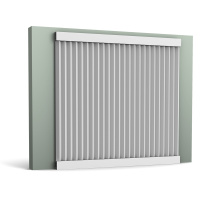 Орак Декоративная панель W108 Zigzag (250х18х2000мм) (10) . Полиуретан