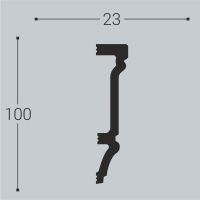 Белло Деко Наличник Н13 (100х23х2200мм)