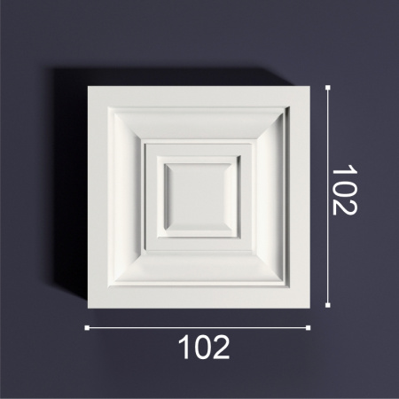 Белло Деко Вставка декоративная В1 (102х102х25мм)