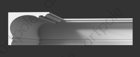 Артполе Карниз SKT122 (90х115х1150мм). Гипс