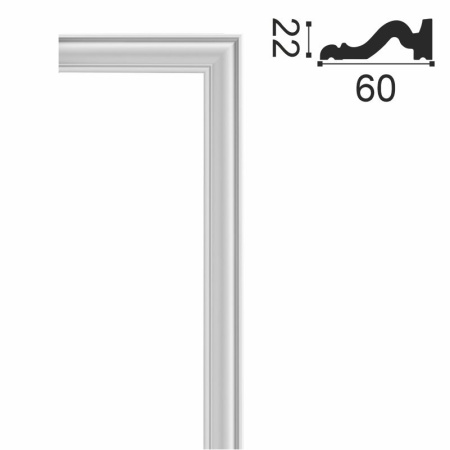 Орак Многофункциональный профиль DX174-2300 (60х22х2300мм) (24) Селект. Дюрополимер
