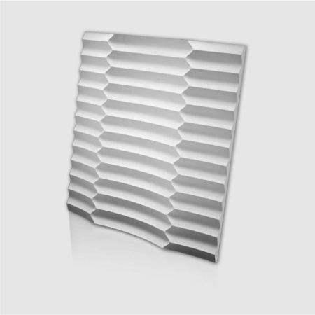 Артполе 3Д панель RUFFLE 600х600мм. 0,36м2