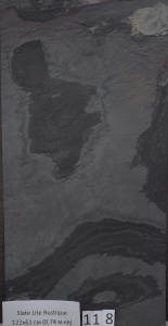 №118 Slate Lite Rustique 122x61