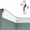 Орак Карниз C394 (95х31х2000мм) (16) Steps . Полиуретан
