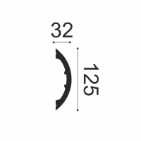 Орак Молдинг P3070 (125х32х2000мм) (12). Полиуретан