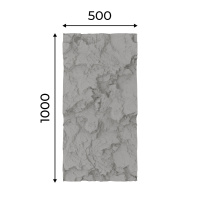 Ангелик Арт 3Д панель Скала 4 (1000х500х50мм) 