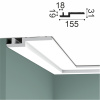 Орак Карниз C395 (155х31х2000мм) (10) Steps . Полиуретан