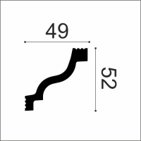 Европласт Карниз 6.50.103 (49х52х2000мм). Полимер, композит