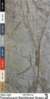 Slate Light Каменный шпон Translucent Rainforest Green (Рэйнфорест Грин) 1220х2440мм Мрамор