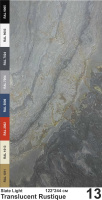 Slate Light Каменный шпон Translucent Rustique (Рустик) 1220х2440мм Сланец