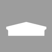 М346 крышка забора (115х332х2000мм). Армированный полистирол