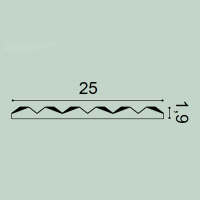 Орак Декоративная панель W112 Ridge (250х19х2000мм) (7). Полиуретан