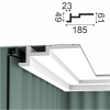 Орак Карниз C396 (185х61х2000мм) (8) Steps  . Полиуретан