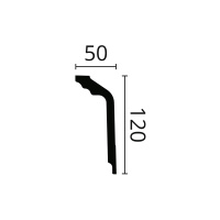 NMC Карниз GT (120х50х2000мм) (46) . Полистирол