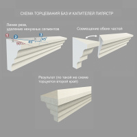ПЛ103 база пилястры (100х210х2000мм)